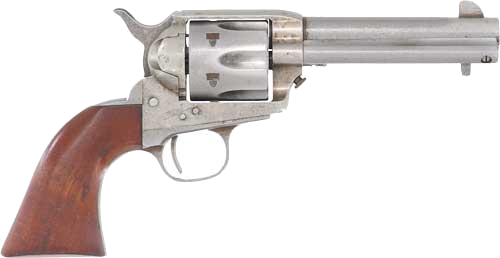 Cimarron P-Model 4.75" FS Walnut .45 Colt Revolver – Original Finish