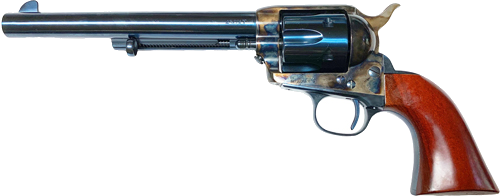 Cimarron P-Model 7.5" FS CC/Charcoal Walnut .45 Colt Revolver