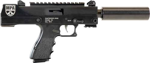 MasterPiece Arms Defender 9mm Pistol – Side-Cocking 17-Round