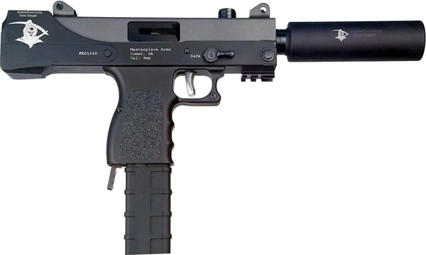 MasterPiece Arms Defender 9mm Pistol – Top-Cocking 30-Round Grim Reaper
