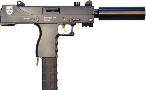 MasterPiece Arms Defender 9mm Pistol – 30-Round