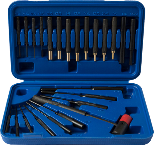 DAC Technologies Gunmaster Punch/Hammer Set 24-Piece Brass & Steel Punch