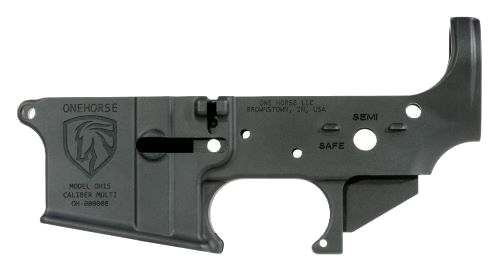 One Horse Stripped Aluminum AR-15 Lower Receiver
