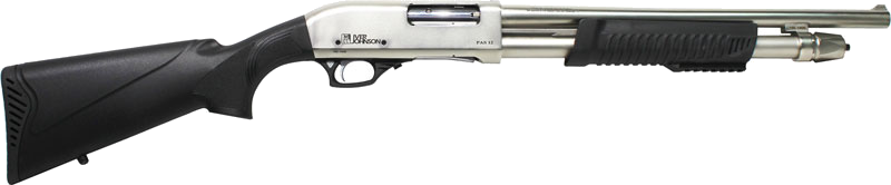 Iver Johnson Pump 3" 18" Cylinder Synthetic 12 Gauge Shotgun