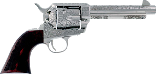 Cimarron Buffalo Bill Cody 5.5" Engraved .357 Magnum Revolver