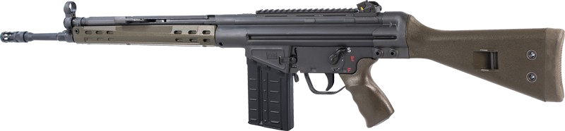 PTR Industries 91GIR 18" Parkerized/OD Green Furniture .308 Win Rifle