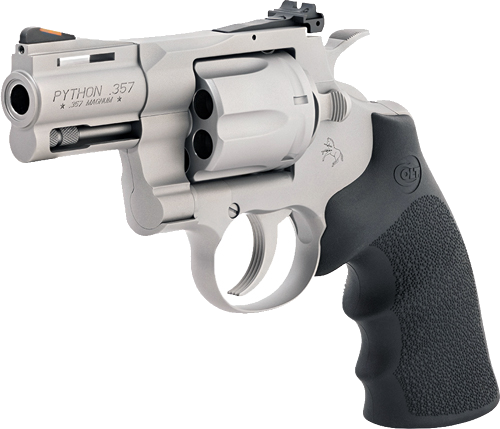 Colt Python 3" Matte Hogue Grips .357 Magnum Revolver