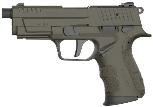 Retay RXP22 .22 LR Threaded Pistol – OD Green, 13+1