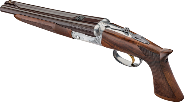 Pedersoli Howdah Deluxe 45/410 10.25" 3" Wood/Blued Pistol