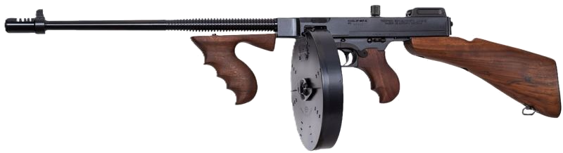 THOMPSON 1927A1 45ACP DELUXE CARBINE BLACK W/100RD & 20RD
