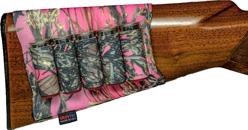 Grovtec Shell Holder for Buttstock True Timber Shotgun