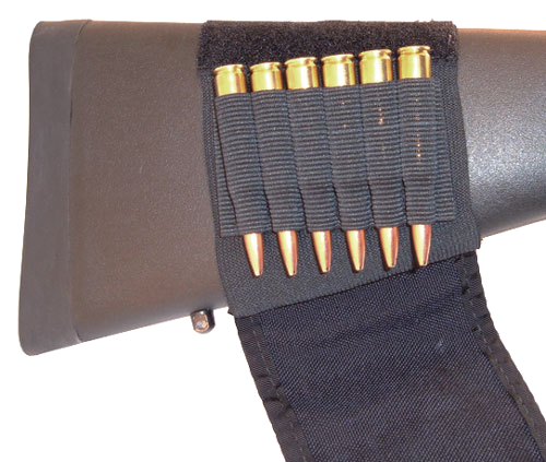 Grovtec Shell Holder Buttstock Sleeve with Flap Rifle