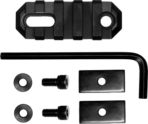 Grovtec Rail Section AR 2.2" 5 Slot Aluminum Stock