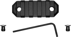 Grovtec Rail Section Keymod 2.2" 5 Slot Aluminum