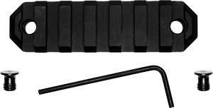 Grovtec Rail Section Keymod 3" 7 Slot Aluminum