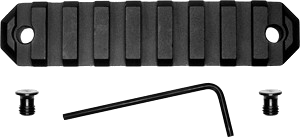 Grovtec Rail Section Keymod 3.8" 9 Slot Aluminum
