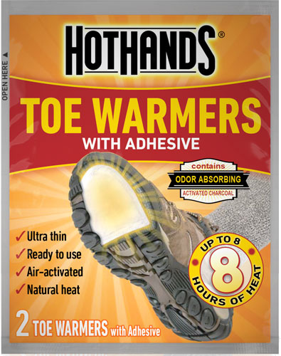 HotHands Toe Warmers 40 Pair 8 Hour with Adhesive