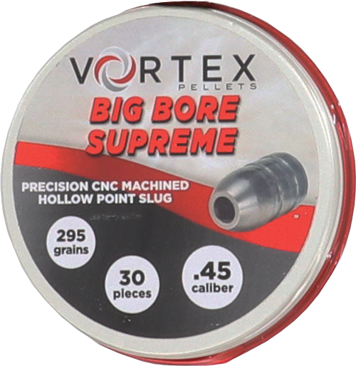 Hatsan Airguns Vortex Big Bore Supreme 45 295 Grain HP 30 per Tin