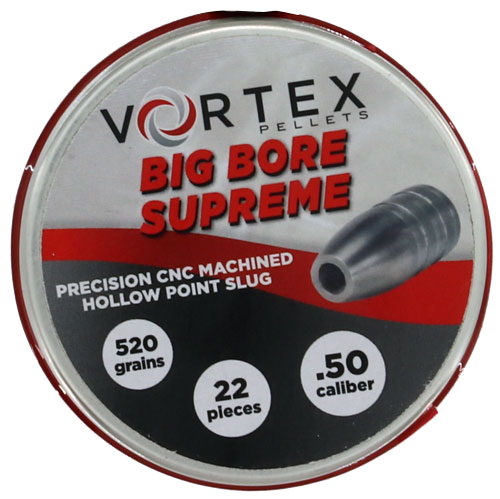 Hatsan Airguns Vortex Big Bore Supreme 50 520 Grain HP 22 per Tin