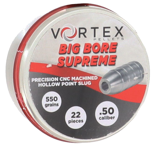 Hatsan Airguns Vortex Big Bore Supreme 50 550 Grain HP 22 per Tin
