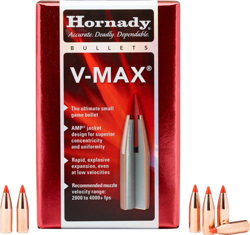 Hornady Bullets .22 Caliber 224 53 Grain V-Max