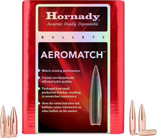 Hornady 22 Caliber .224 Hpbt 500-Count 69 Grain Bullets – 500-Pack