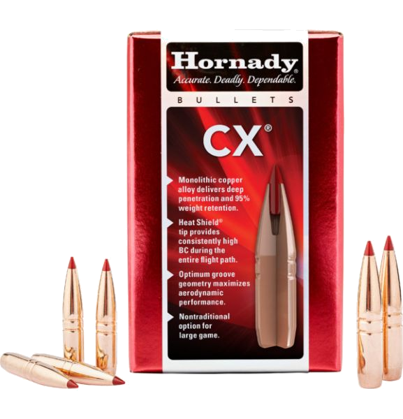 Hornady 264 Cx 50-Count 6.5mm 90 Grain Bullets – 50-Pack