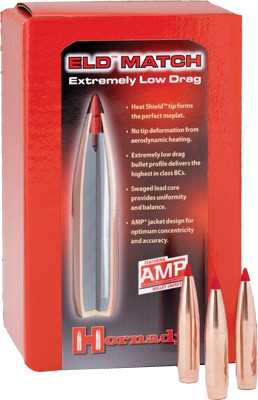 Hornady 7mm .284 Eld-M Match 100-Count 15bx/C 162 Grain Bullets – 100-Pack