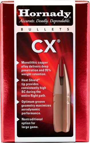 Hornady 30 Caliber .308 Cx 50-Count .308 Win 150 Grain Bullets – 50-Pack