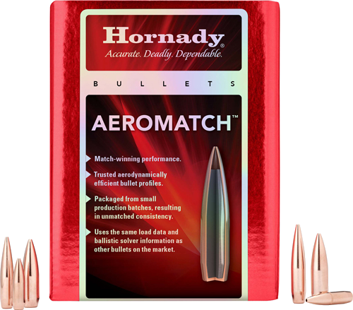 Hornady 30 Caliber .308 Hpbt 500-Count .308 Win 168 Grain Bullets – 500-Pack