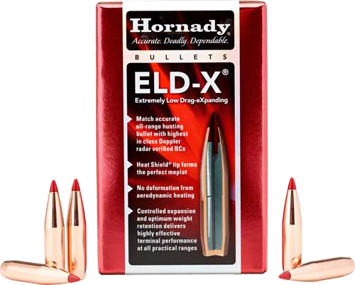 Hornady 338 Caliber. .338 . Eld-X 50-Count 270 Grain Bullets – 50-Pack
