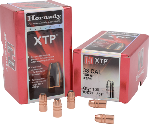 Hornady XTP 180 Grain Bullets – 100-Pack