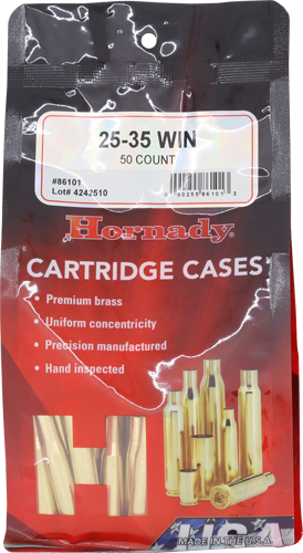 Hornady Unprimed Cases 25-35 Win 50-Pack 5-Pack/Cs