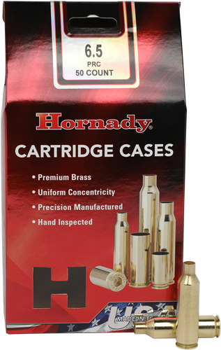 Hornady Unprimed Cases 6.5 PRC 50-Pack 5-Pack/Cs