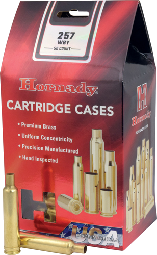 Hornady Unprimed Cases 257 Wby 50-Pack Magazine