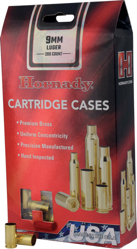 Hornady Unprimed Cases – 9mm