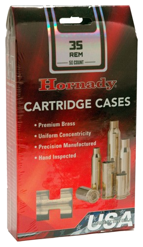 Hornady Unprimed Cases 35 Rem 50-Pack 5-Pack/Cs