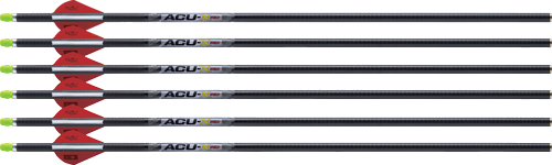 TenPoint Crossbow Arrow Acu-X Rd 20" with Acu-X Nock .001" 6-Pack