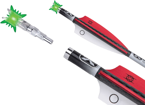 TenPoint Lighted Crossbow Nock Alpha-Blaze Green 3-Pack