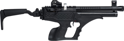 Hatsan Airguns Sortie Tactical .22 750 FPS Black/Synth with Folding Stock
