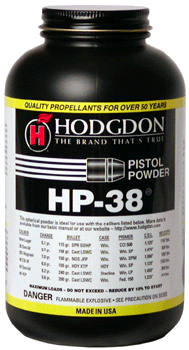 Hodgdon Hp38 1 lb Smokeless Powder