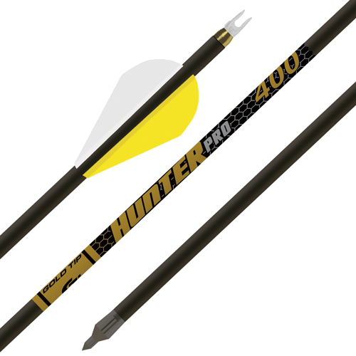 Gold Tip Arrow Hunter Pro 400 2" Raptor Vanes 1/2DOZ