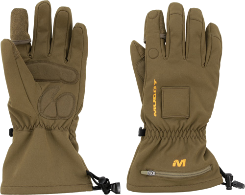 Muddy Apparel Nucleus Heated Softshell Glove Clay X-Large