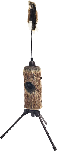 Mojo Outdoors Fuzzy Critter with Built in & Batter Holder Tripod