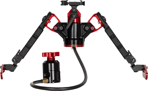 Accu-Tac Hyb500 Hydro ARCA Spec with Remote Black/Red Bipod