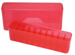 MTM Ammo Box Medium 20 Rounds Slip Top Style Smoke Rifle