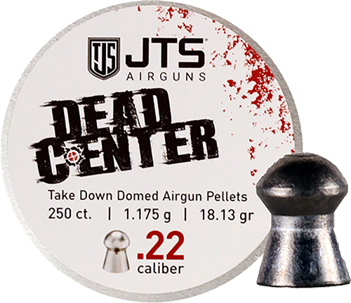 Jts Group Pellets Dead Center 22 Domed 18.13 Grain 250-Count