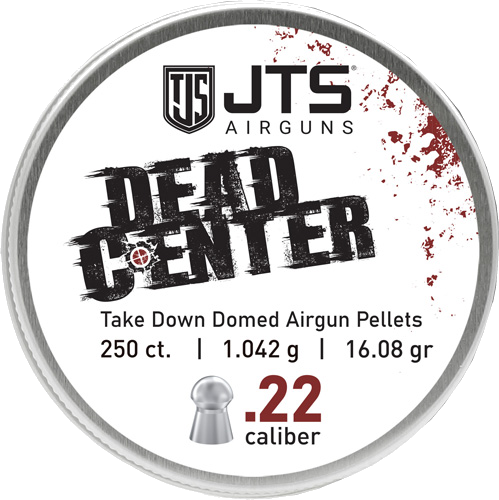 Jts Group Pellets Dead Center 22 Domed 16.08 Grain 250-Count