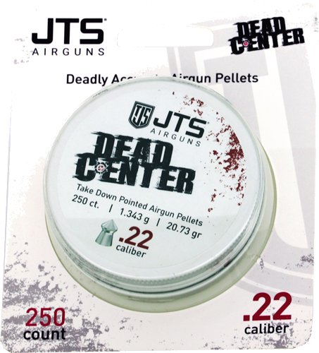 Jts Group Pellets Dead Center 22 Pointed 20.73 Grain 250-Count