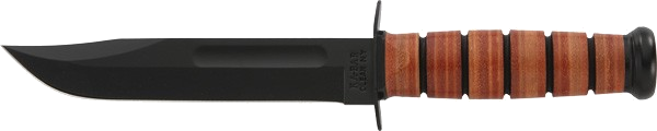 KA-BAR Knives Fighting/Utility 7" with Leather Sheath Us Navy Knife